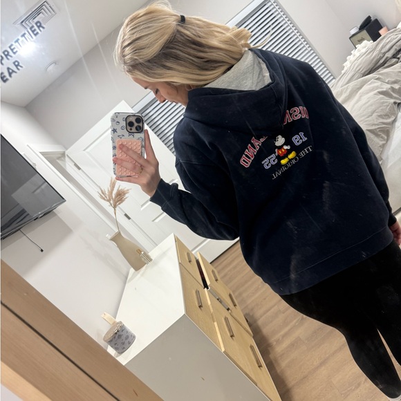 DISNEYLAND VINTAGE zipup sweatshirt L - Picture 5 of 15